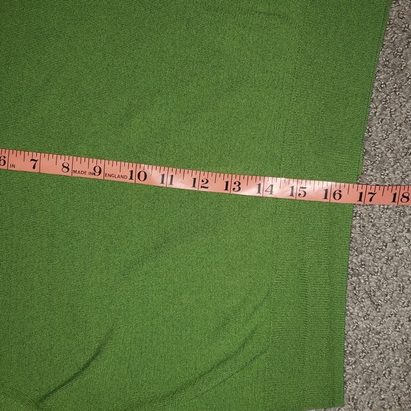 OAK + FORT Green Button-Up Short Sleeve Cardigan Small - Picture 9 of 9